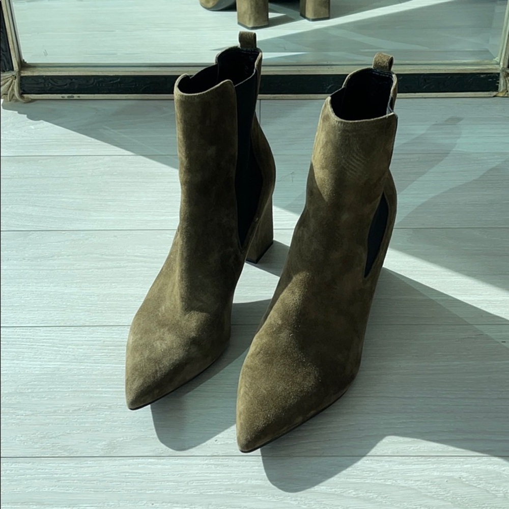 Marc Fisher suede boots